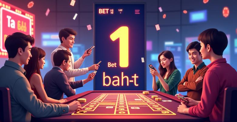 คาสิโนออนไลน์ เกมเดิมพันขั้นต่ำ 1 บาท